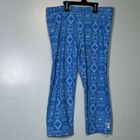 zumba wear lovely pant Size Large Blue - Picture 1 of 9